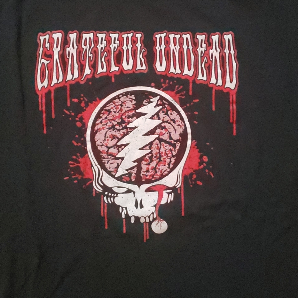 Grateful Undead Horror Parody T-shirt L